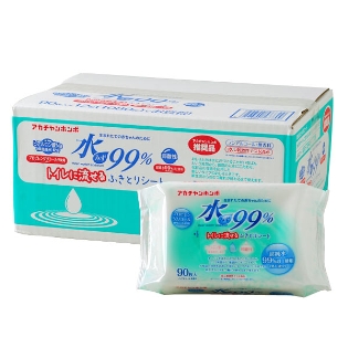 ��99%�g�C���ɗ�����ӂ��Ƃ�V�[�g90��×12�p�b�N