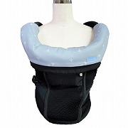 リトルクッカ 4in1 ベビーキャリアカバー グレーフラワー