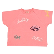 [ベビー]チェーン刺繍Ｔシャツ　ＰＣＨＹ ピンク