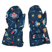 ミトン 柄 ブラック