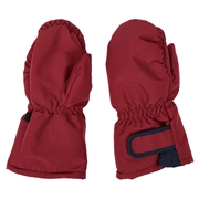 ミトン 無地 レッド