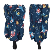 足カバー 柄 ブラック