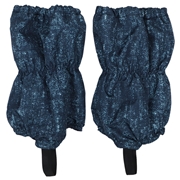 足カバー 柄 ネイビー