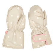 ミトン 柄 ベージュ