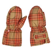 ミトン 柄 ベージュ