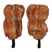 足カバー 柄 ベージュ