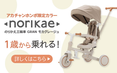 のりかえ三輪車 GRAN モカグレージュ