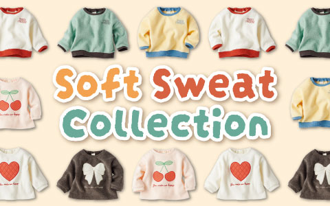 『表起毛であったかい』長袖トレーナー　各種