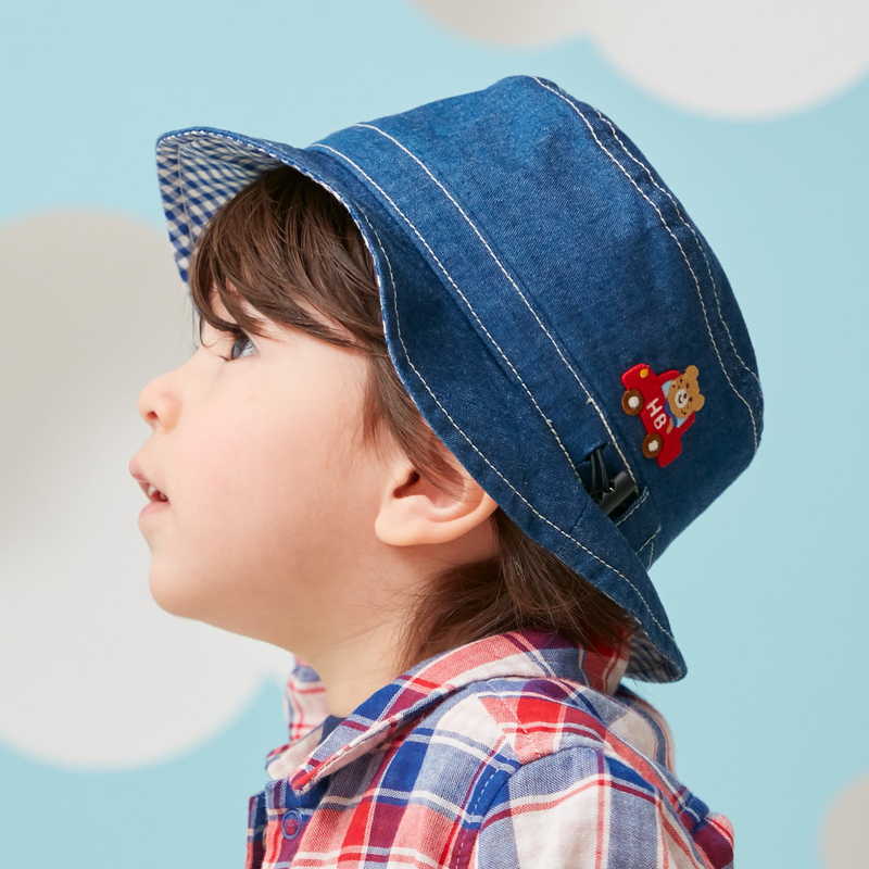 ＜赤ちゃん本舗＞ クロッシェ ブルー シューズ・ファッション小物 帽子・バッグ・ファッション小物 ベビー帽子