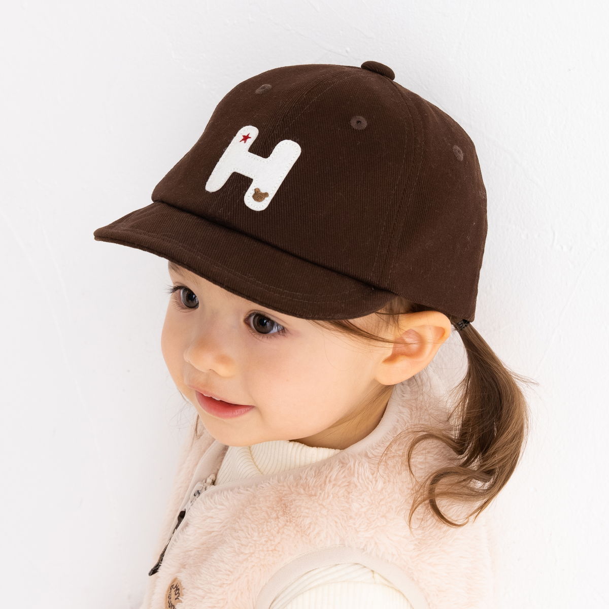 ＜赤ちゃん本舗＞ キャップ ブラウン シューズ・ファッション小物 帽子・バッグ・ファッション小物 ベビー帽子