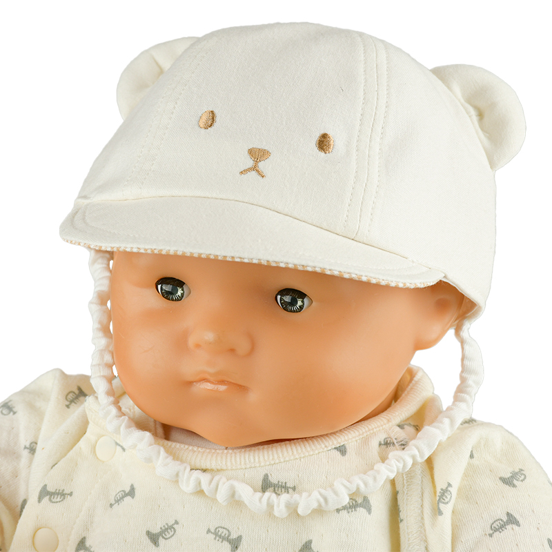 ＜赤ちゃん本舗＞ [42〜44・44〜46cm]キャップ くま耳 オフホワイト シューズ・ファッション小物 帽子・バッグ・ファッション小物 新生児・乳児帽子