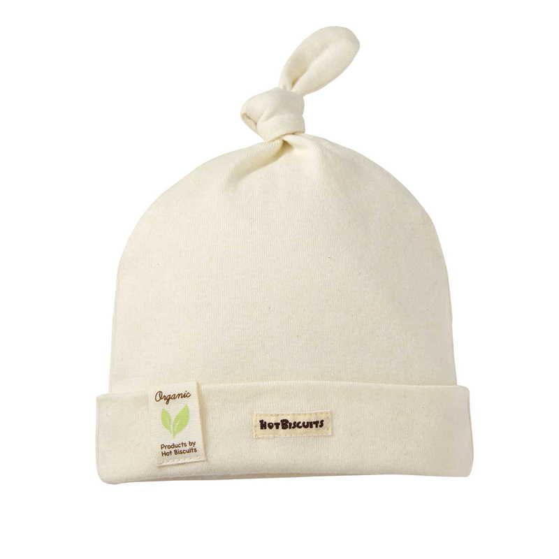 ＜赤ちゃん本舗＞ フード オーガニックコットン アイボリー シューズ・ファッション小物 帽子・バッグ・ファッション小物 新生児・乳児帽子
