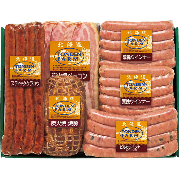  北海道トンデンファーム バラエティセット (内祝いギフト) 内祝い・お返しギフト 菓子・食品ギフト ハム・肉・米