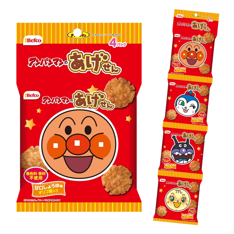 吊り下げ菓子 アンパンマンのあげせん 4連 通販 | 食品