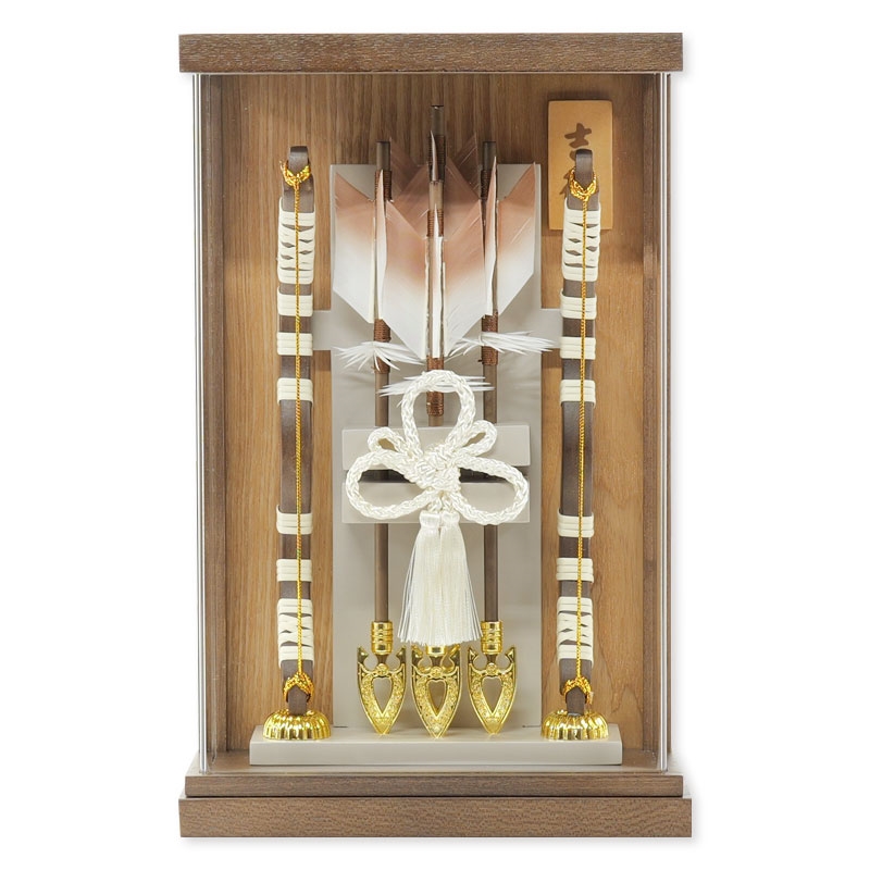 【展示品限り】正月飾り　破魔弓　ケース飾り　※閉店セール　Y10 羽子板・破魔弓 通販｜お祝いギフト・イベント・シーズン催事