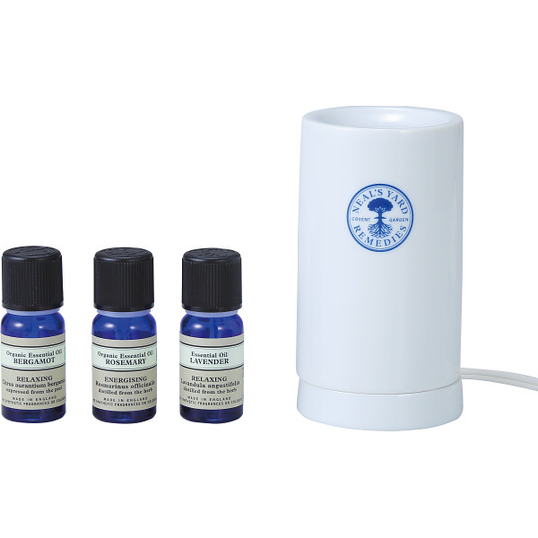 ニールズヤード❤エッセンシャルオイル❤ラベンダー❤ローズマリー❤精油 アロマスターターキット＜ラベンダー＆ローズマリー＞（コットン