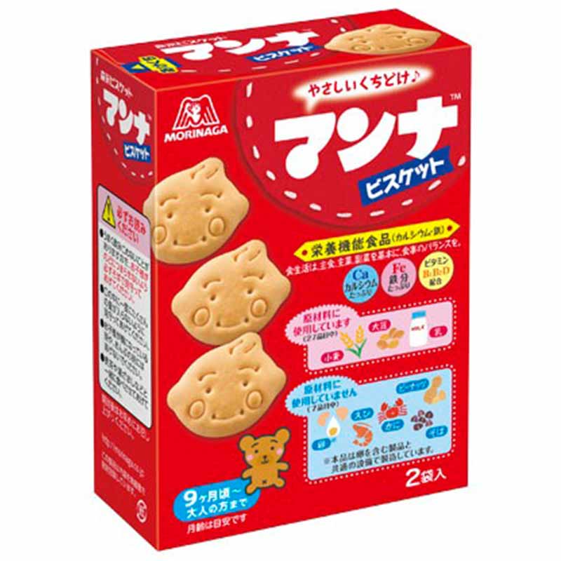  マンナビスケット 86g（43g×2袋） 食品 お菓子（おやつ） 6・7ヵ月〜のお菓子