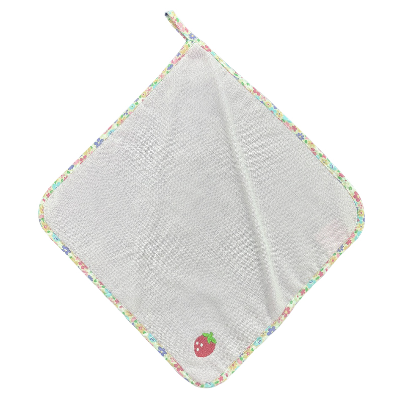 ガーゼループ付きタオル3P26 ハーモナイズ PK 27x27cm