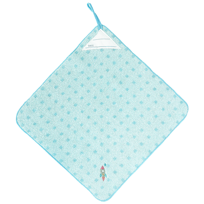 ループ付きタオル3P26 オーガナイズ BL 27x27cm