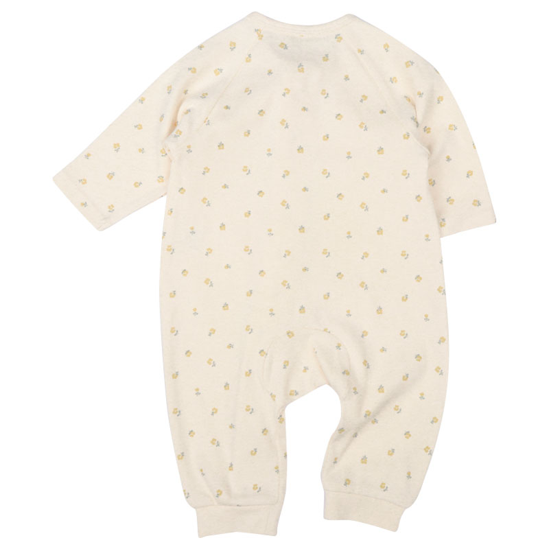 お着替えかんたんオール ジッパー付 アイボリー アイボリー 60~70cm