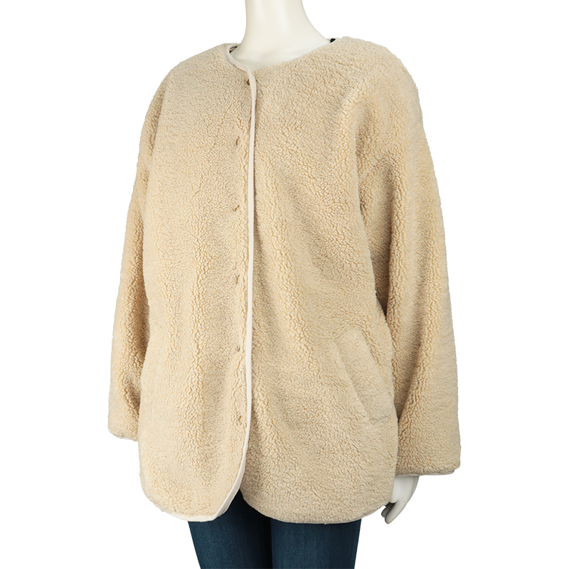 ボアコート&ダッカーセット ベージュ ベージュ M~L