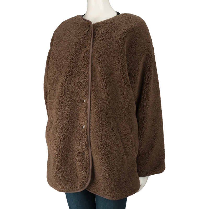 ボアコート&ダッカーセット ブラウン ブラウン M~L