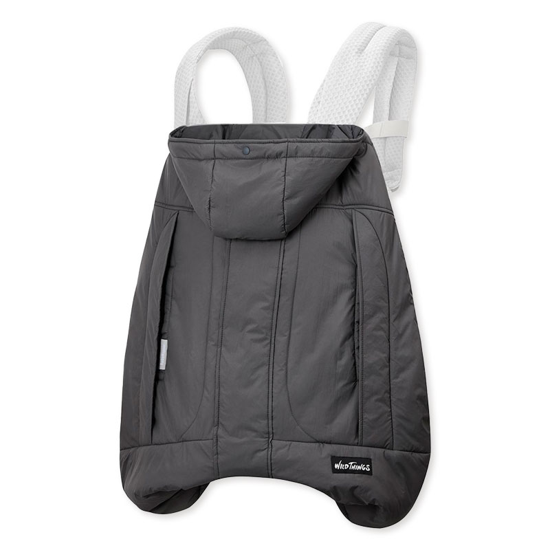 WILD THINGS(ワイルドシングス) モンスターパーカー 防寒ケープ25 チャコール グレー