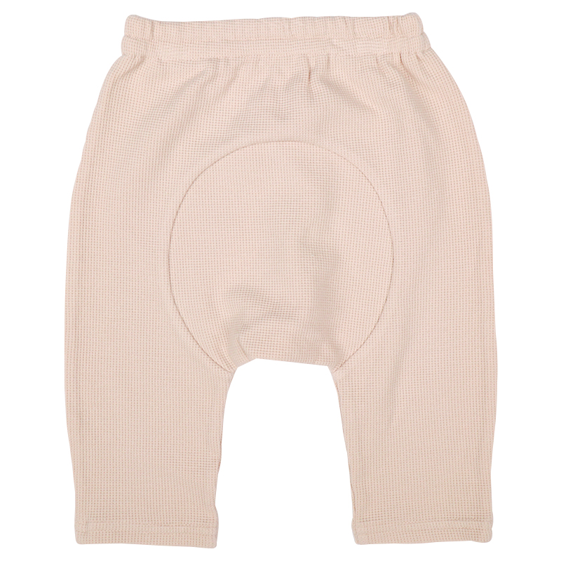 いつものモンキーパンツ ワッフル ベージュ ベージュ 70cm