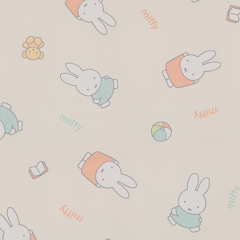 おひるね用敷きふとん ミッフィー アイボリー