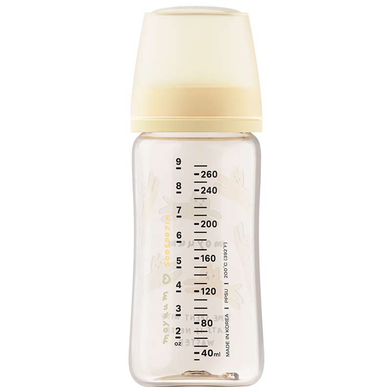 MOYUUM(モユム) プラスチック哺乳瓶 キャッツイエロー 270ml 270ml