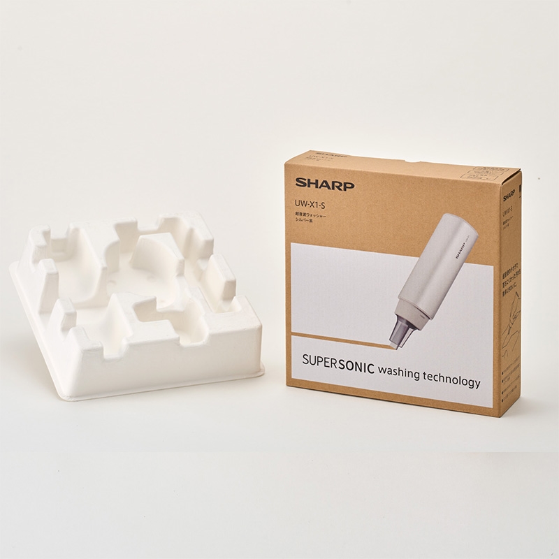 【SHARP】超音波ウォッシャー シルバー