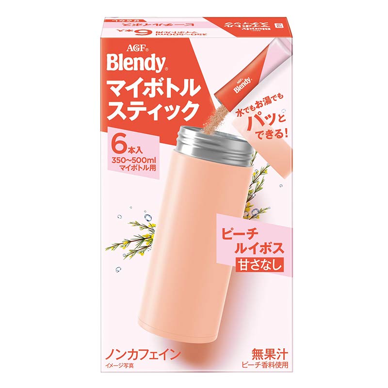 ブレンディ マイボトルスティック やさしく香るピーチルイボスティー6本