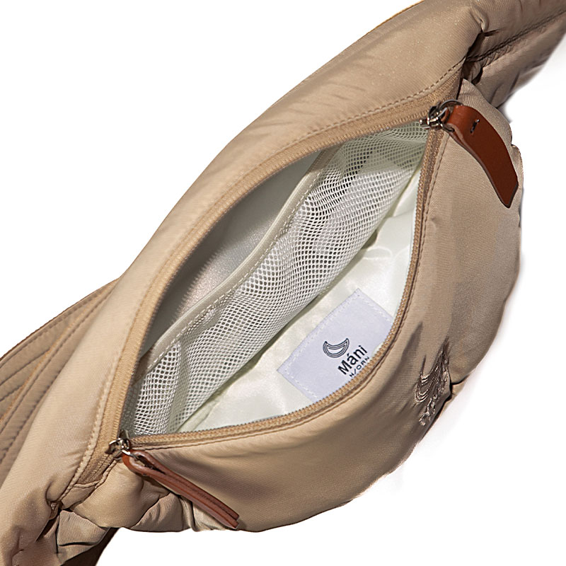 【リニューアル】N/ORN Mani(ノルンマーニ) ヌードベージュ 抱っこ紐 ベージュ