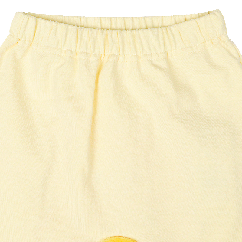 モンキーパンツ ボアアニマル ひよこ イエロー 80cm