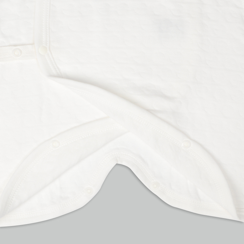 【SALE】あったかキルト 新生児肌着4点セット長袖 イエロー イエロー 50~60cm