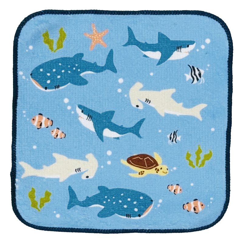 プチタオル5P26 ムーブ 16x16cm