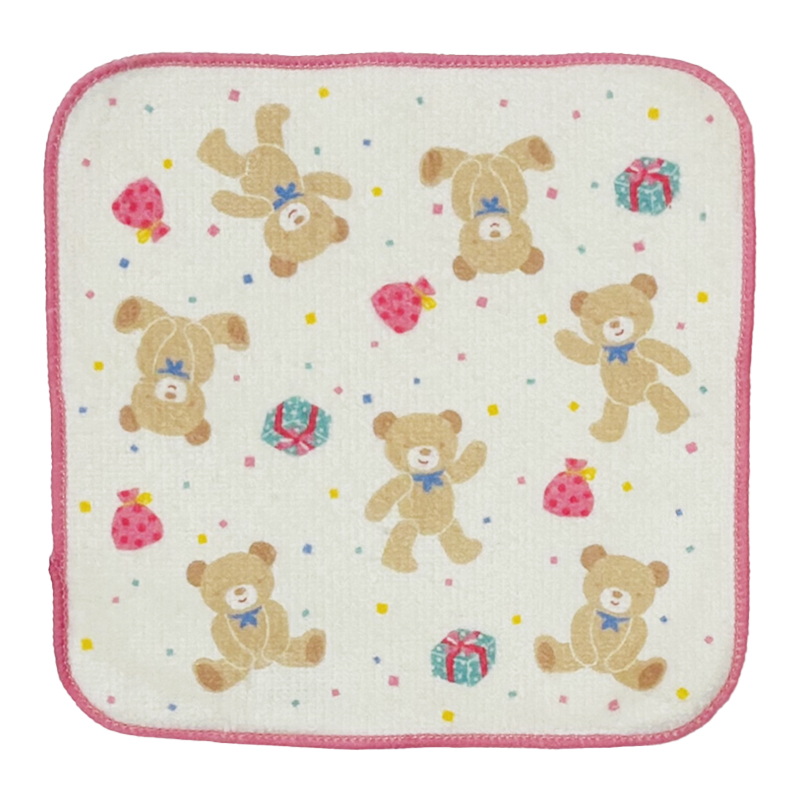 プチタオル5P26 ソーシャル 16x16cm