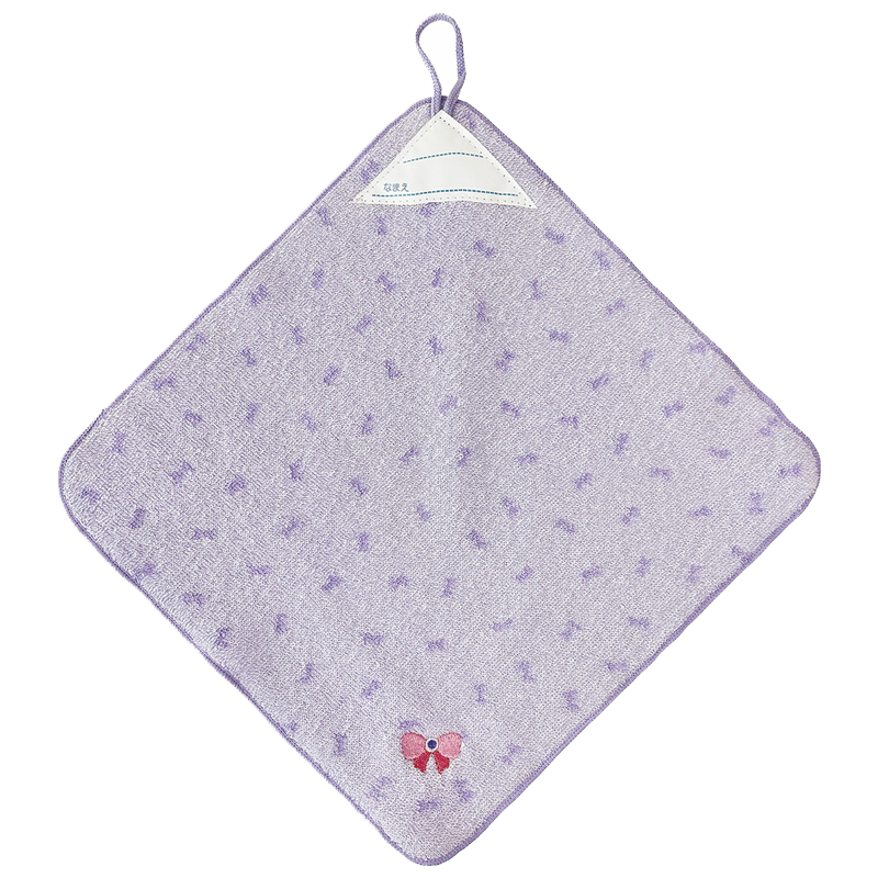 ループ付きタオル3P26 オーガナイズ PK 27x27cm