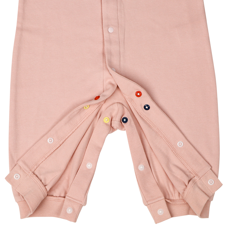 長袖 プレオール 背中モチーフ アニマル うさぎ ピンク 60cm