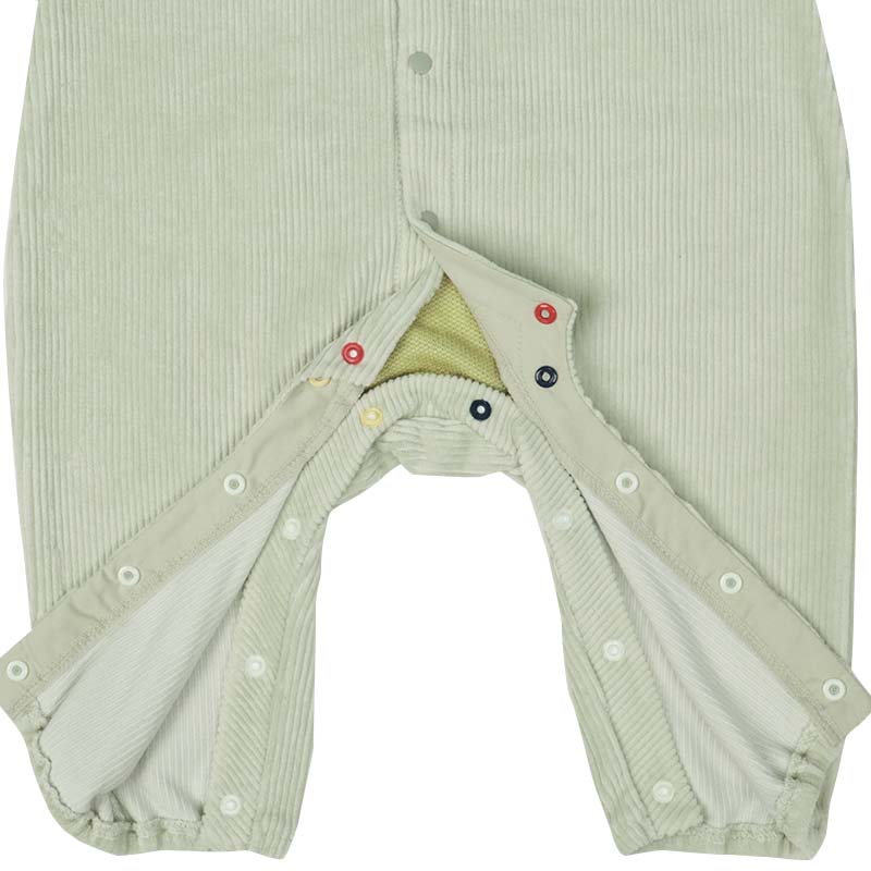 長袖 プレオール おしりアニマル ボア 恐竜 グリーン 60cm