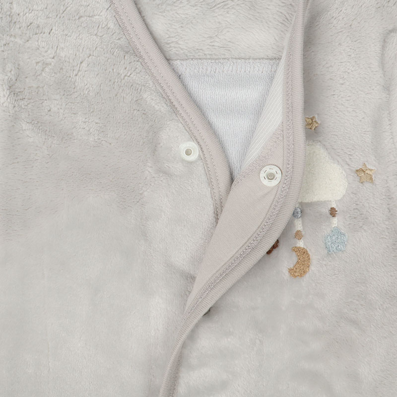 やわらか2WAYスリーパー グレー グレー 70~80cm