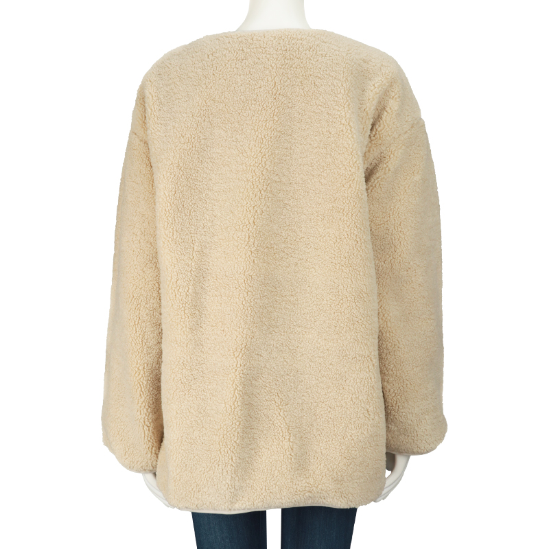 ボアコート&ダッカーセット ベージュ ベージュ M~L