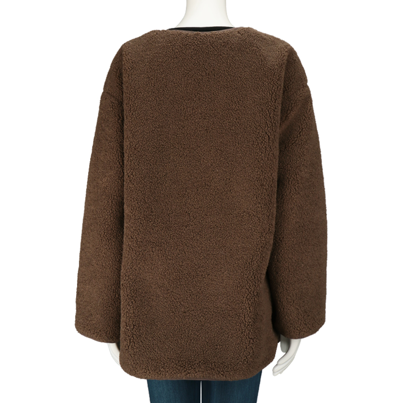 ボアコート&ダッカーセット ブラウン ブラウン M~L