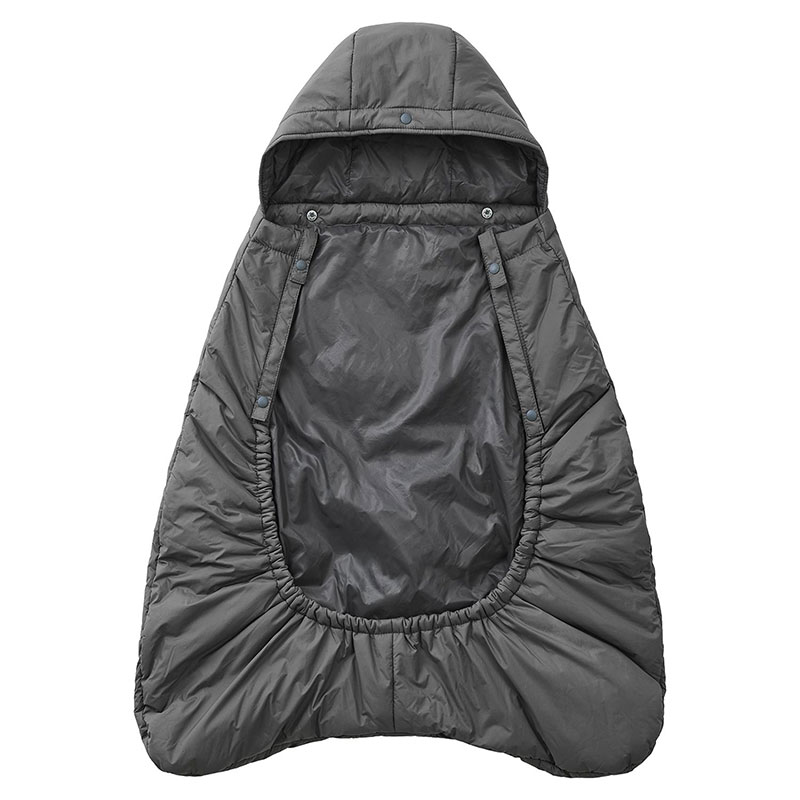 WILD THINGS(ワイルドシングス) モンスターパーカー 防寒ケープ25 チャコール グレー