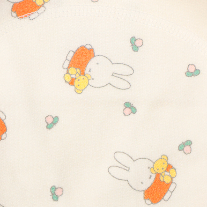 3層トレーニングパンツ2枚組 ミッフィーくま イエロー 90cm