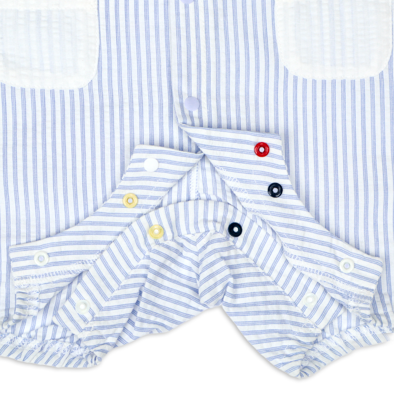 半袖プレオール 布帛 サックス サックス 60cm