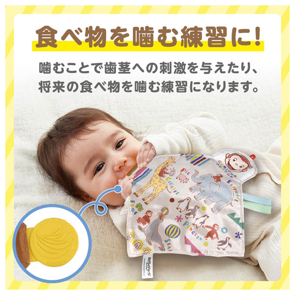 カミカミパリパリ布あそび おさるのジョージ