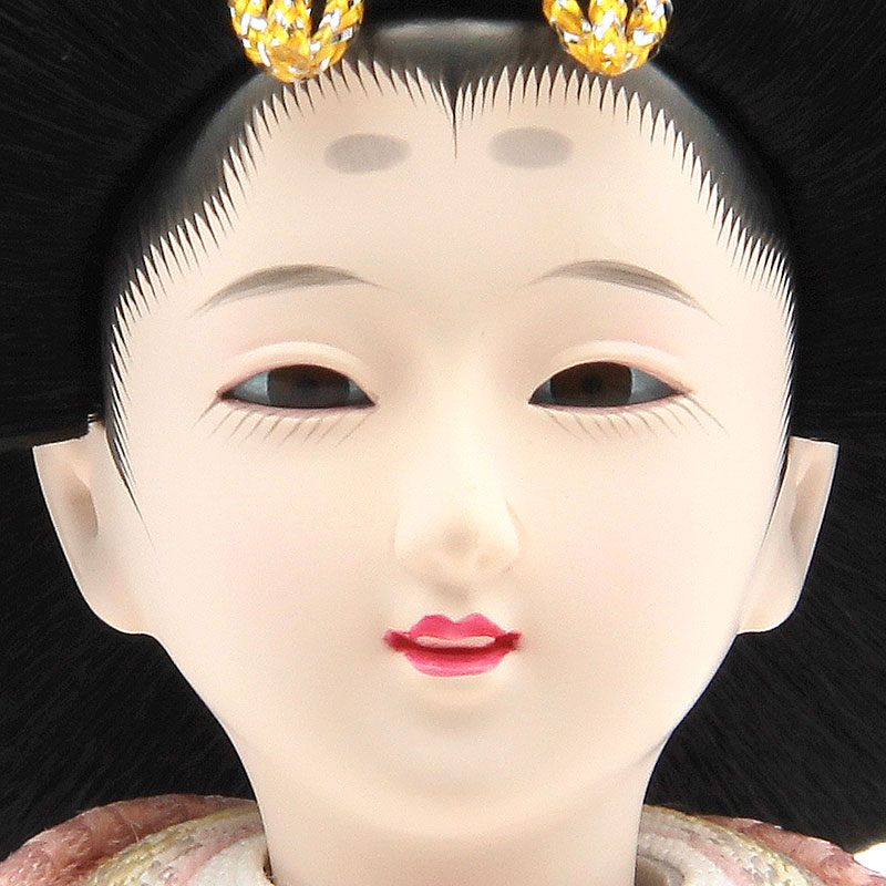 親王ケース飾り「クリスタル煌舞絵巻」 38091M 雛人形 【メーカー直送】 ナチュラル