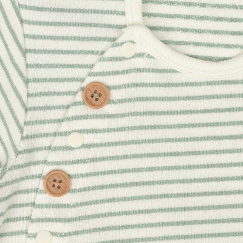 はいはい応援長袖プレオール おしりモチーフ パイル グリーン グリーン 60cm