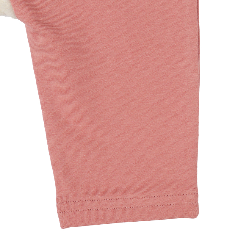 モンキーパンツ ボアアニマル うさぎ ピンク 70cm